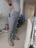 杰克查爾斯輕奢夏季薄款格子褲男修身小直筒簡(jiǎn)約男士休閑千鳥(niǎo)格褲子小西褲潮 82477-黑白格 34 曬單實(shí)拍圖