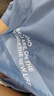 真維斯（Jeanswest）純棉短袖男2026夏季新款筆刷設計休閑潮流半袖衣服男生藏青色T恤 曬單實拍圖