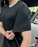 安踏（ANTA）冰絲速干衣男士t恤短袖男款2026夏季新款高端半袖青少年運動衣服 基礎黑（冰絲速干-肩膀標） 【90%用戶選擇】 L /175(120-140斤） 曬單實拍圖