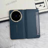 智父適用于vivo xfold6手機殼vivoxfold6折疊屏保護殼鏡頭支架vivo x fold6皮套雙邊全包防摔真皮外殼 【藍洞】雙邊全包｜鏡頭支架｜進口牛皮 vivo x fold6 曬單實拍圖