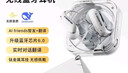 象鼻子【2026最新款AI翻譯】魔豆·無感佩戴大怪獸掛耳式藍牙耳機不入耳夾式通話降噪適用蘋果安卓D78白 曬單實拍圖