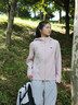 KOLON SPORT/可隆風脊石墨烯軟殼夾克 女子戶外透濕防潑水防風外套 LKJK6WNT02-LP 淺粉色 M 165/88A 曬單實拍圖