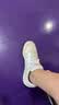 adidas FORUM LOW CL百搭休閑低幫籃球風(fēng)板鞋男女阿迪達(dá)斯三葉草 米色/白色   42 曬單實(shí)拍圖