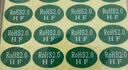 天章 （TANGO）新綠ROHS貼紙綠色環保標簽 出口歐盟電子產品零部件合規標識 綠底黑字30*20mm(共1440枚) 曬單實拍圖