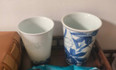 景德鎮(zhèn)（jdz）官方陶瓷青花國風(fēng)咖啡杯馬克杯可樂杯高顏值個性喝水飲料杯禮盒裝 青花可樂杯-茶花 曬單實拍圖