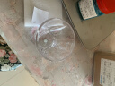 印象海来（IMPRESSION HAILAI） 烟灰缸 水晶玻璃 收口防风家用烟缸 欧式创意家居礼品礼物 T5212 蓝灰色 9.5*8*H4.5cm 实拍图