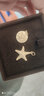 航民首飾 黃金吊墜足金999海星密語(yǔ)星星項墜XYG1031新年禮物 3.48g 現貨 工費200元 曬單實(shí)拍圖