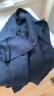 无印良品（MUJI） 男式 麻 短袖衬衫 男士衬衣外套 AC9ABA4S 藏青色 XL(180/104A) 晒单实拍图