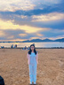 浪莎冰絲開衫女夏季薄款天絲外搭吊帶連衣裙萊賽爾高級感防曬針織外套 曬單實拍圖