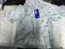 馬克華菲（MARK FAIRWHALE）短袖襯衫男款夏季薄款純棉襯衣男士上衣服潮流休閑漸變色外套男裝 曬單實(shí)拍圖