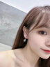 赫蓮娜HR耳環(huán)女一周耳釘女輕奢小眾高級感2026新款七夕情人節(jié)禮物送女友 H-TY1016 海洋之心一周星期耳釘禮盒 曬單實拍圖