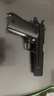 黑鷹十代1911ProMax合金正版成人玩具槍禮物全金屬黃河bb發射器 1911Pro Max 黑色 禮盒+小剛把+1000顆口糧 曬單實拍圖