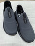 斯凱奇（Skechers）男鞋賴人鞋一腳蹬健步鞋軟底網(wǎng)面透氣閃穿鞋厚底減震休閑跑步鞋春 曬單實(shí)拍圖