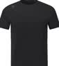 迪桑特（DESCENTE）RUNNING系列男士吸濕速干F360短袖T恤新品 BK-黑色 L (175/96A) 曬單實(shí)拍圖