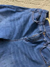 詩(shī)迪芙牛仔褲女七分褲女新款夏天7分褲網(wǎng)紅寬松哈倫褲女生穿搭夏裝馬褲 深藍【七分】 29碼(二尺二) 曬單實(shí)拍圖
