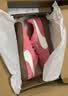彪馬（PUMA）德訓鞋|復古紅色復古T頭鞋休閑鞋男女新款PALERMO 408532 狂野粉-暖白-01 37.5 曬單實拍圖