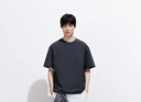 杰克·瓊斯（JACK&JONES）26年新款夏季短袖T恤男士【涼感】潮流休閑獨特設計感t恤男裝 E40水泥灰 L （180） 曬單實拍圖