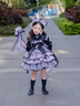 G.duck洛麗塔公主裙女童連衣裙秋冬裝2026新款兒童萬圣節服裝庫洛米裙子 單件拖尾裙子 100 建議2-3歲25-30斤cm 曬單實拍圖