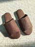 XGGC日式軟底開(kāi)口棉麻拖鞋女木地板防滑室內家居亞麻透氣四季拖鞋男士 咖啡色 40-41 曬單實(shí)拍圖