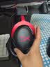 極度未知（HYPERX）颶風2颶風3二代三代電競游戲耳機頭戴式 有線無線電腦fps吃雞游戲耳麥降噪麥克風 適配三角洲行動 【颶風2】有線 | 7.1靈音聲卡 | 黑紅 曬單實拍圖