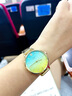 卡西歐（CASIO）SHEEN SHE-4548簡約女表 時尚防水女表人造藍寶石 SHE-4548G-2AUPR 曬單實拍圖