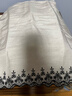 科蒙博卡2026春夏亞麻新款復古刺繡上衣無袖寬松文藝含桑蠶絲女裝 米色 M 曬單實拍圖