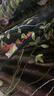 三吉黑花【暗香來】新中式高密刺繡網紗連衣裙子女夏季吊帶長裙潮 金棕 現貨 M 曬單實拍圖