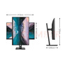 飛利浦（PHILIPS）27英寸 2K高清 辦公顯示器 100Hz高刷 HDR TUV低藍光護眼 旋轉(zhuǎn)升降 設(shè)計網(wǎng)課 電腦顯示屏 275S9LRB 曬單實拍圖