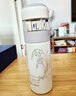 特美刻（TOMIC）茶水分離保溫杯純鈦內膽一杯兩用 鈦茶隔水杯 節日禮物 鈴蘭 曬單實拍圖