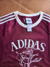 阿迪達(dá)斯（adidas）三葉草系列 女 RESORT S TEE W 短袖T恤 KX0734 紅色 L 曬單實(shí)拍圖