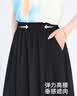 帛芮冰絲半身裙女夏季2026最新款薄款松緊A字垂感大擺傘裙中長(zhǎng)裙子 曬單實(shí)拍圖
