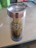 思寶（SIBAO）玻璃杯藍水星雙層商務泡茶水杯車載杯子辦公茶杯團購定制 450ml 曬單實拍圖