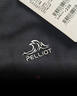 伯希和（Pelliot）戶外速干polo衫商務T恤男女速干衣夏季短袖翻領半袖11421507黑2XL 曬單實拍圖
