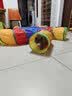 逗貓棒貓玩具自嗨解悶神器貓隧道小貓咪迷宮通道鉆洞貓窩寵物用品 彩虹五通S 曬單實拍圖