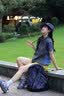 探刻TANKE夏季新款戶外防曬輕薄多口袋坎肩山系風休閑拼色疊搭馬甲 紫藤灰拼 M 110-130斤 曬單實拍圖