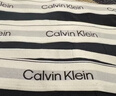 Calvin Klein內衣男士ck三條裝提花棉質防夾臀低腰平角內褲 M禮物 曬單實拍圖