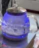 SPUOR蘇泊爾平替電熱水壺自動上水恒溫壺燒水壺全自動上水壺電茶爐全智能茶具茶臺燒水壺一體 1L 【燒水壺】白色厚底款 保溫壺 【優質高硼硅玻璃+自動底部上水】 曬單實拍圖