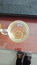 原礦水晶石頭杯水晶杯玉石茶杯高檔水杯輕奢玻璃杯原石手工帶蓋 透明【水晶玻璃】377ml2只 曬單實拍圖
