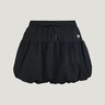 阿迪達斯（adidas）三葉草系列 女 BUBBLE SKIRT 半身裙 KU4773 碳黑 S 曬單實拍圖