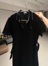 HAZZYS【宋佳同款】哈吉斯女裝 26新款夏季系帶收腰POLO連衣裙 藏青色NV-1 XL (170/92A 42) 曬單實拍圖
