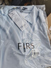 杉杉（FIRS）【冰絲速干】短袖T恤男POLO衫26新款高端彈力透氣抗菌工服裝上衣 曬單實拍圖