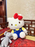 赟婭正版hellokitty玩偶三麗鷗公仔KT貓毛絨玩具抱睡枕情人節生日禮物 洛麗塔HelloKitty15寸（約50cm） 曬單實拍圖
