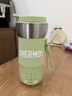 膳魔師（THERMOS）豆漿杯迷你豆漿機破壁機全自動免煮2026新款靜音小型1人-2人變頻家用便攜一人燒水杯免過濾料理機 【細膩無渣】松煙綠 0.3L 曬單實拍圖