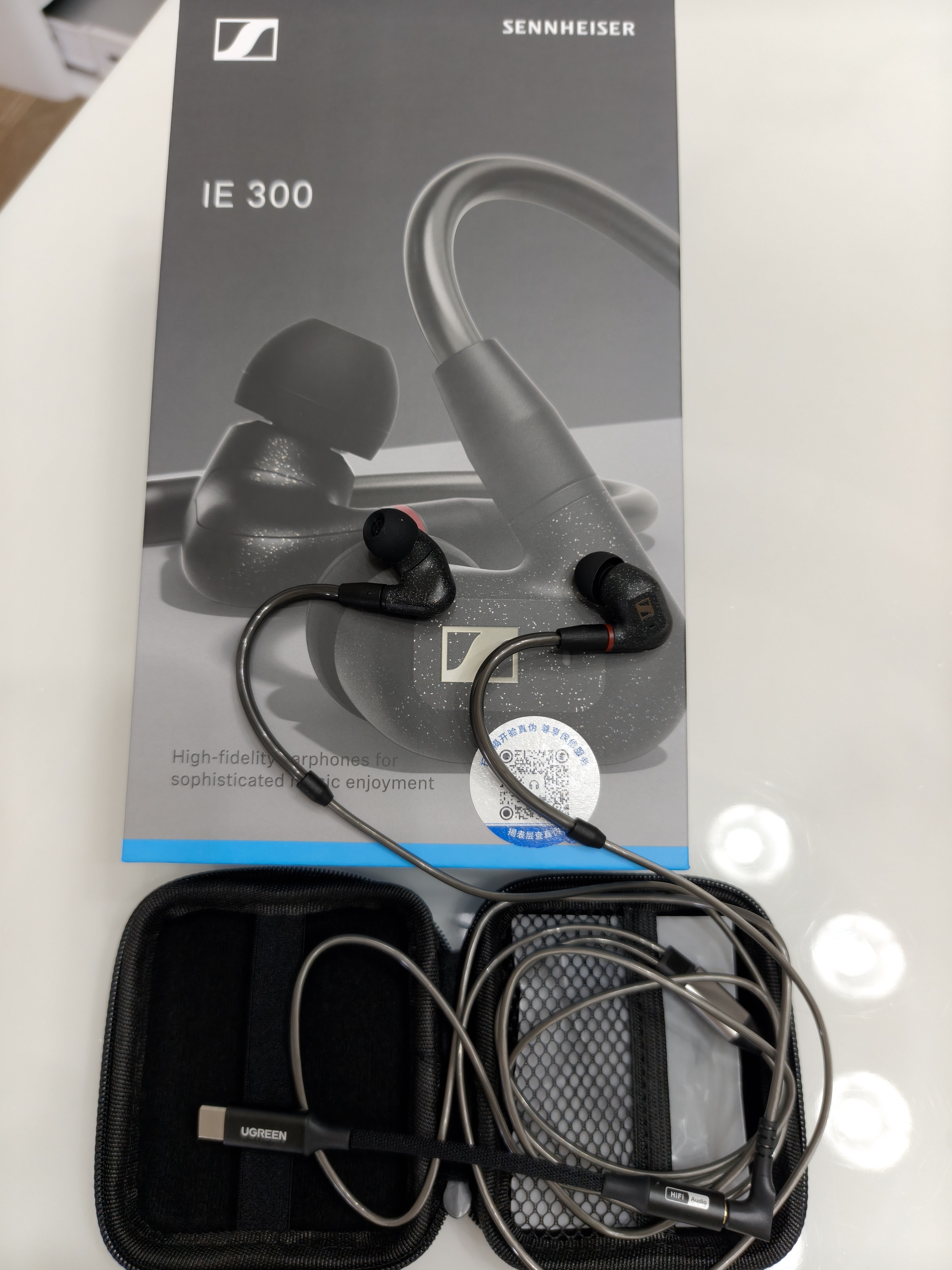 綠聯Type-C耳機轉接頭 3.5mm耳機音頻線 USB-C耳機轉換器 曬單實拍圖