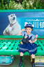 南木熊朱迪套裝兔子警官衣服兒童瘋狂動物城服裝女童cos迪士尼公主裙子 短袖兔子警官140cm【尾巴+腰帶+腰包+領帶+腰部兔子】 曬單實拍圖
