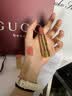 古馳（GUCCI）傾色絨霧唇膏208口紅啞光質(zhì)感 生日七夕情人節(jié)禮物禮盒送女友 曬單實(shí)拍圖