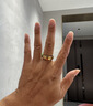 RingConnGen 3 智能指環(huán) 血壓洞察 AI健康震動提醒 心率血氧睡眠監(jiān)測智能戒指 緞光玫瑰金9號 曬單實拍圖