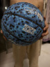 李宁LI-NING篮球室内外通用比赛训练成人青少年儿童小学生幼儿园蓝球 迷彩蓝儿童5号篮球 实拍图