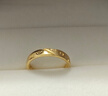周生生黃金戒指 足金Amore女款開口戒女生禮物78036R 計價 3.7克 曬單實拍圖