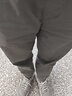 真維斯（JEANSWEST）夏季薄款九分休閑褲男士直筒錐形寬松冰絲運動潮流男褲子 卡其灰 M 【建議110-130斤】 曬單實拍圖
